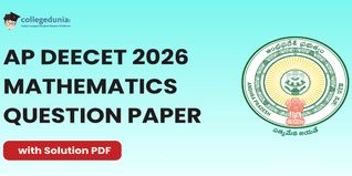 AP DEECET 2026 Mathematics Question Paper: Download Answer Key with Solutions PDF